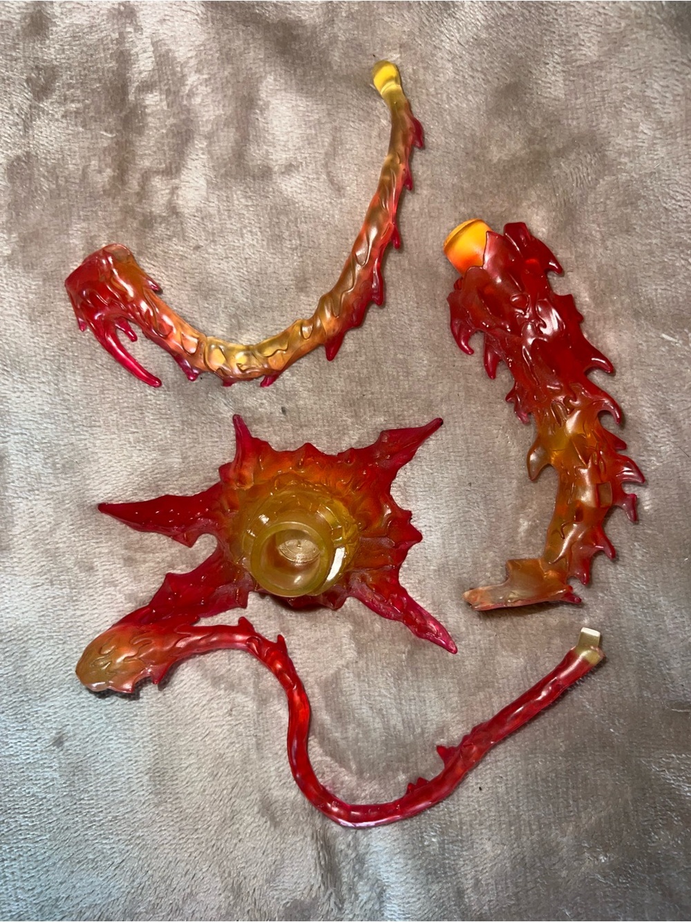 Marvel legends fire effects 4 pieces